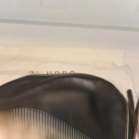 Hobo Black Leather Crossbody Bag - Picture 9 of 10